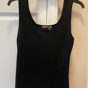 Belldini Sparkle ribbed sweater tank xl